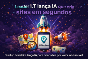 Startup brasileira lança IA que cria sites em segundos
